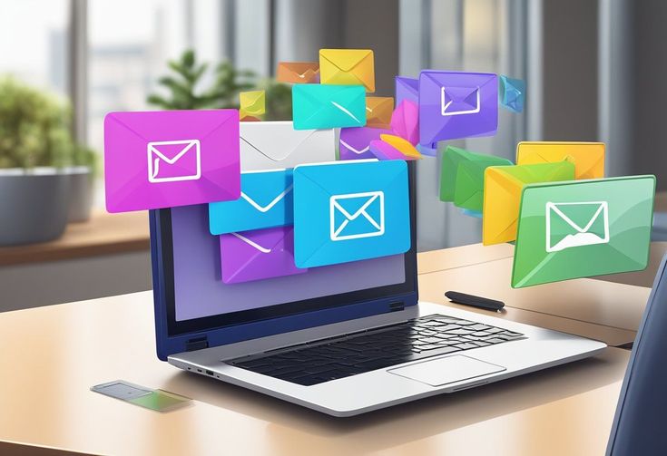 Email marketing strategy dashboard showing campaign analytics and performance metrics