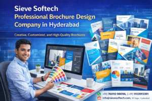 Brochure Design Company Hyderabad creative brochure services by Sieve Softech